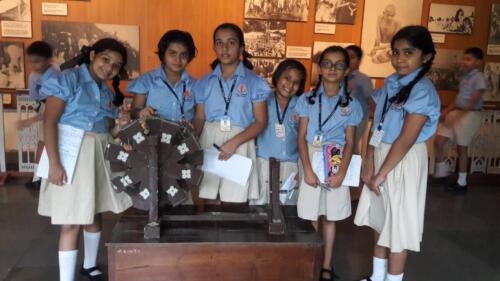 Field trip to Gandhi Darshan Grade5